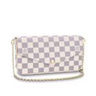 Louis Vuitton Pochette Felicie N63106 White