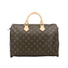 Louis Vuitton monogram speedy M40392 Brown