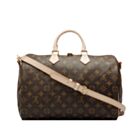 Louis Vuitton monogram speedy M40393 Brown