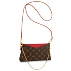 Louis Vuitton Pallas Clutch M41638 Red