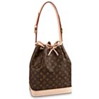 Louis Vuitton Monogram Canvas Petit Noe Bag M42224 Brown