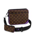 Louis Vuitton Trio Messenger Bag M46266 Purple