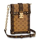 Louis Vuitton Pochette Trunk Verticale M67873 Apricot