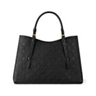 Louis Vuitton Babylone Tote MM M47185 Black