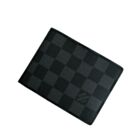 Louis Vuitton Damier Graphite Canvas Marco Wallet M62663 Black