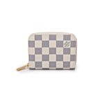 Louis Vuitton Zippy Coin Purse N63069 White