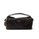 Prada Nappa Leather Shoulder Bag 2VH188 Dark Coffee