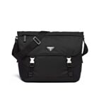 Prada Re-Nylon And Saffiano Shoulder Bag 2VD052 Black