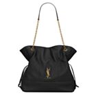 Saint Laurent Jamie 4.3 Sheepskin Tote Bag Black