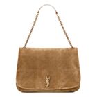 Saint Laurent Large Jamie 4.3 In Suede Fawn