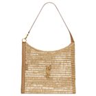 Saint Laurent Oxalis Bag In Raffia Macrame 