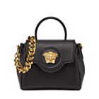 Versace La Medusa Small Handbag Black