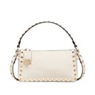 Valentino Small Rockstud Grainy Calfskin Crossbody Bag 