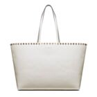 Valentino Large Calfskin Leather Rockstud Shopping Bag 