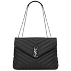 Saint Laurent medium Lou Lou chain bag Black