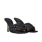 Bottega Veneta Women's Padded Sandals 592015 Black