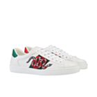 Gucci Ace Embroidered Low-top Unisex Sneaker 456230 White