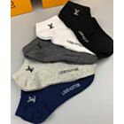 Louis Vuitton Logo Socks Set