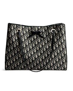 Christian Dior Medium Shopping Bag M1409 Dark Blue