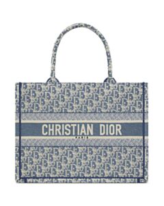 Christian Dior Medium Dior Book Tote Blue