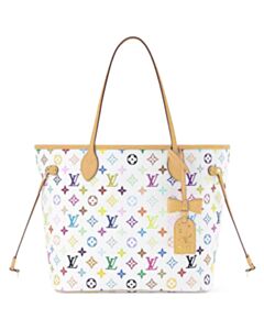 Louis Vuitton LV x TM Neverfull MM M27787 White