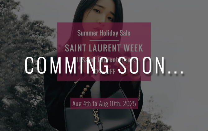 Summer holiday sale: 10% off all Saint Laurent items