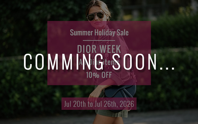 Summer sale Dior week