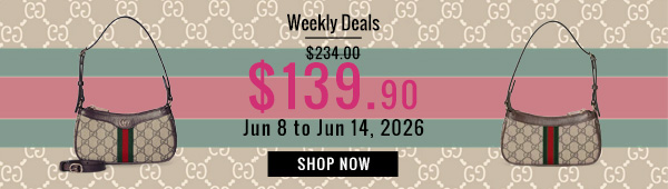 Weekly Deals, 40% off Gucci Ophidia Mini Shoulder Bag Dark Coffee