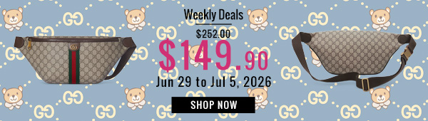 Weekly Deals, 41% off Gucci Ophidia Large Belt Bag Dark Coffee