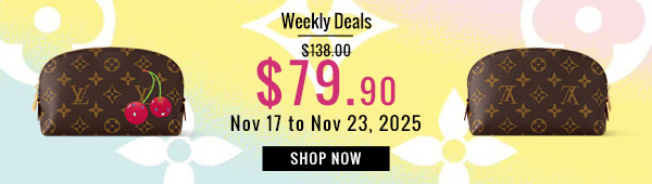 Weekly Deals, 37% off Louis Vuitton Discover The Lv X Takashi Murakami Cherry Bag M13766 Brown