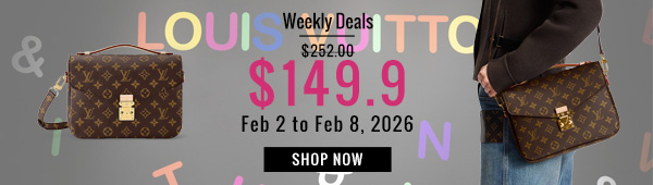 Weekly Deals, 41% off Louis Vuitton Pochette Metis M44875 Brown