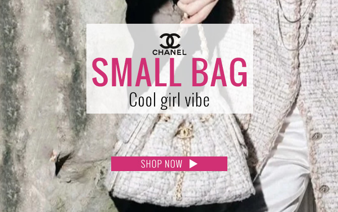 Chanel 25 Small Bag Cream