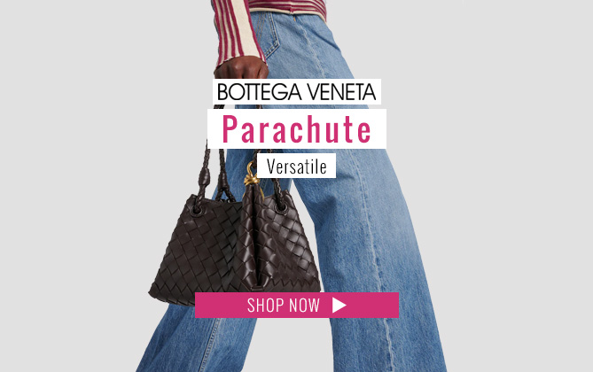 Bottega Veneta Small Parachute Dark Coffee