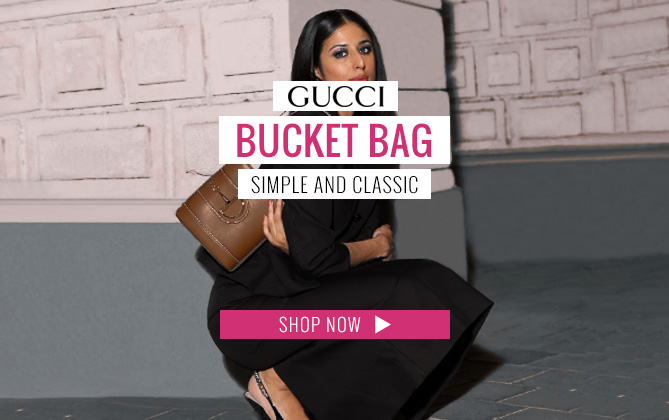 Gucci 73 Small Bucket Bag 833665 Coffee