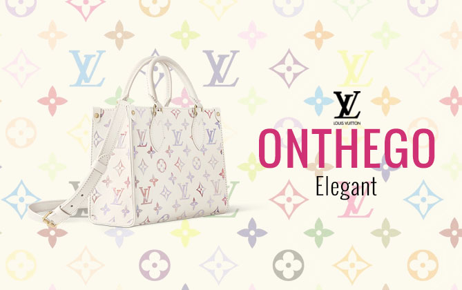 Louis Vuitton Onthego PM Cream