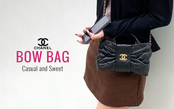 Chanel Mini Bow Bag AS5849 Black