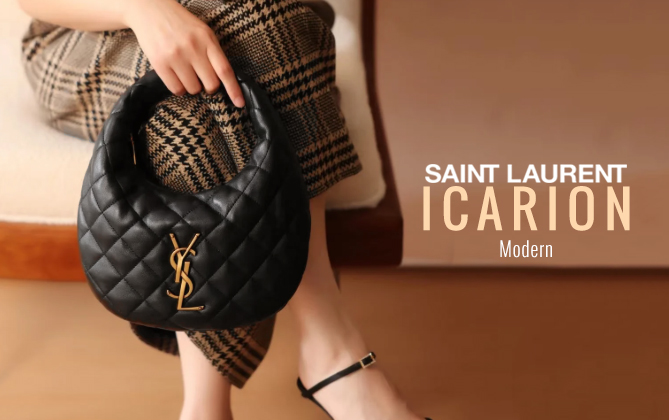 Saint Laurent Icarion 851689 Black
