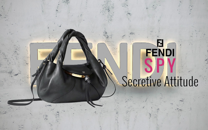 Fendi Small Spy Bag 8BS838 Black